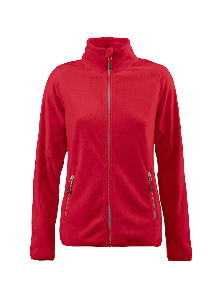 Printer Twohand Fleece Jas Dames