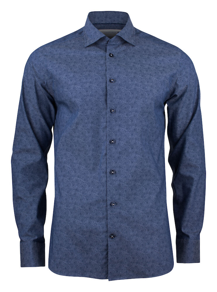 J.Harvest & Frost Purple Bow 143 Hemd Slim Fit Heren