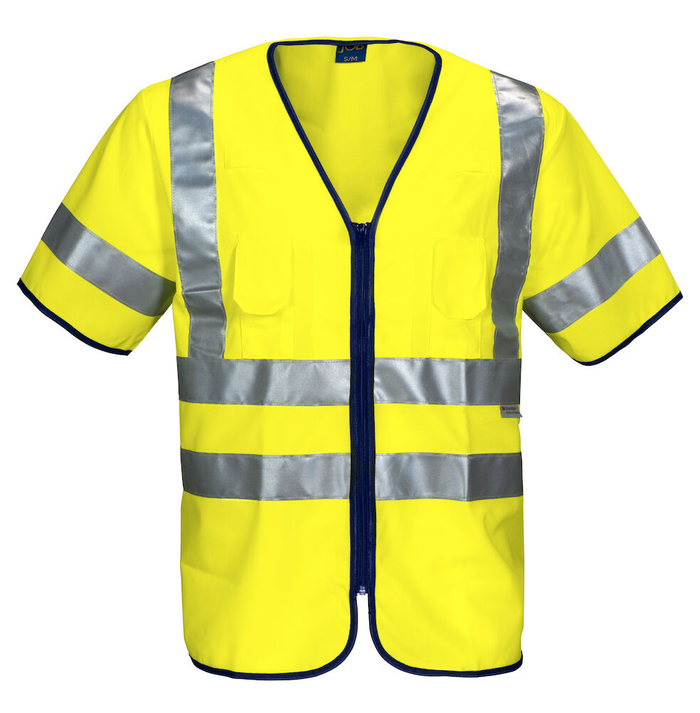 Projob 6707 Signalisatiehesje Met Mouwen En Iso 20471 Klasse 3