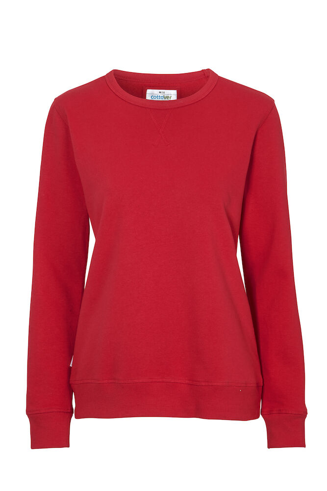 Cottover Sweater Crew Neck Lady - GOTS