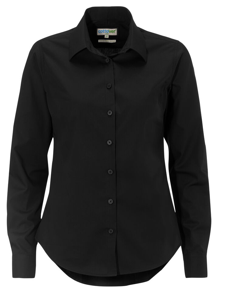 Cottover Poplin Lady Hemd Dames