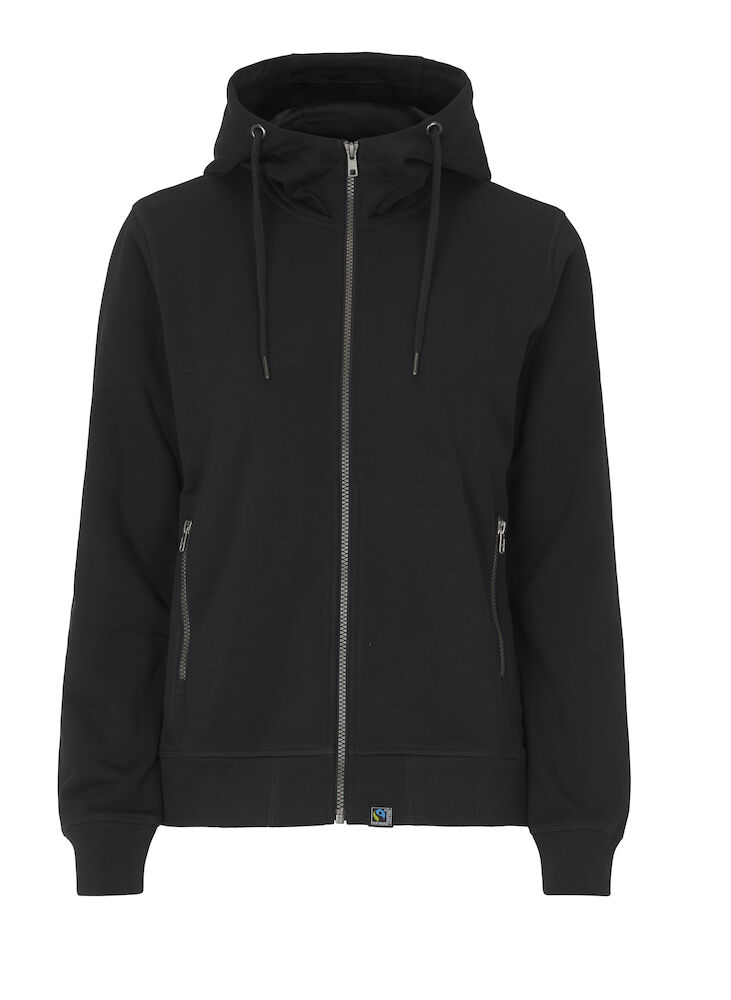 Cottover F. Terry Full Zip Hood Lady - GOTS