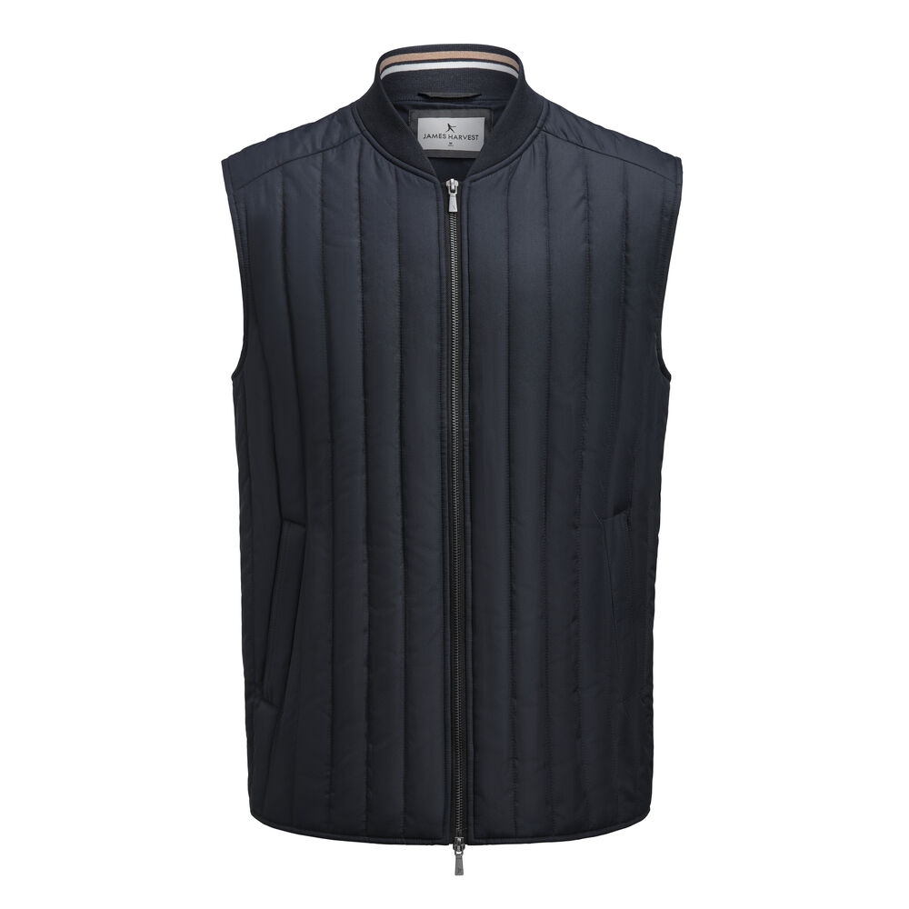 James Harvest Scarsdale Vest Bodywarmer Heren