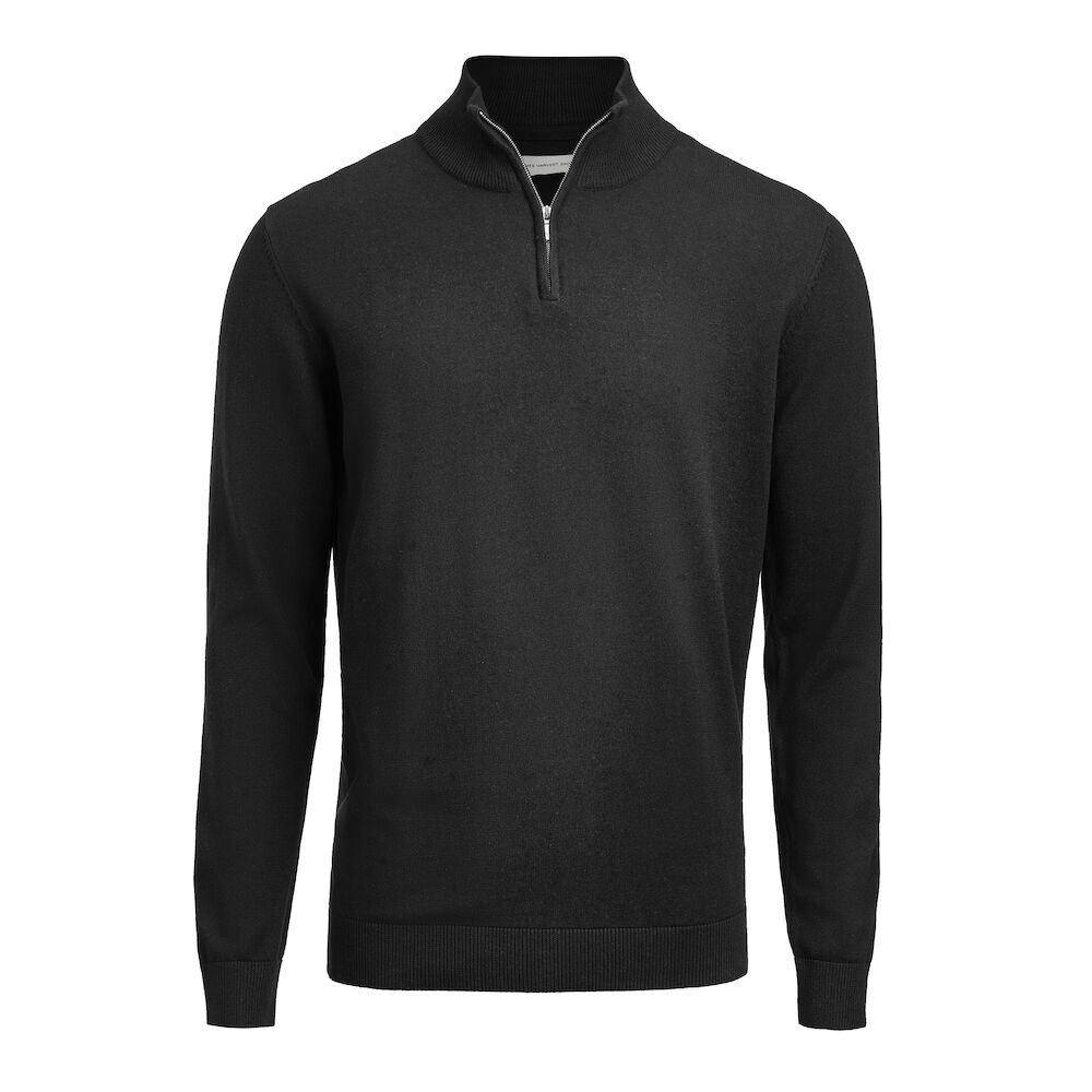 James Harvest Ashland Halfzip Gebreide Sweater Unisex