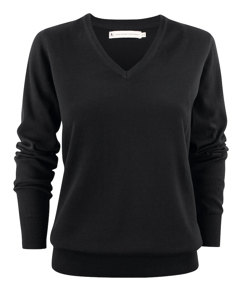James Harvest Ashland V Gebreide Sweater Dames