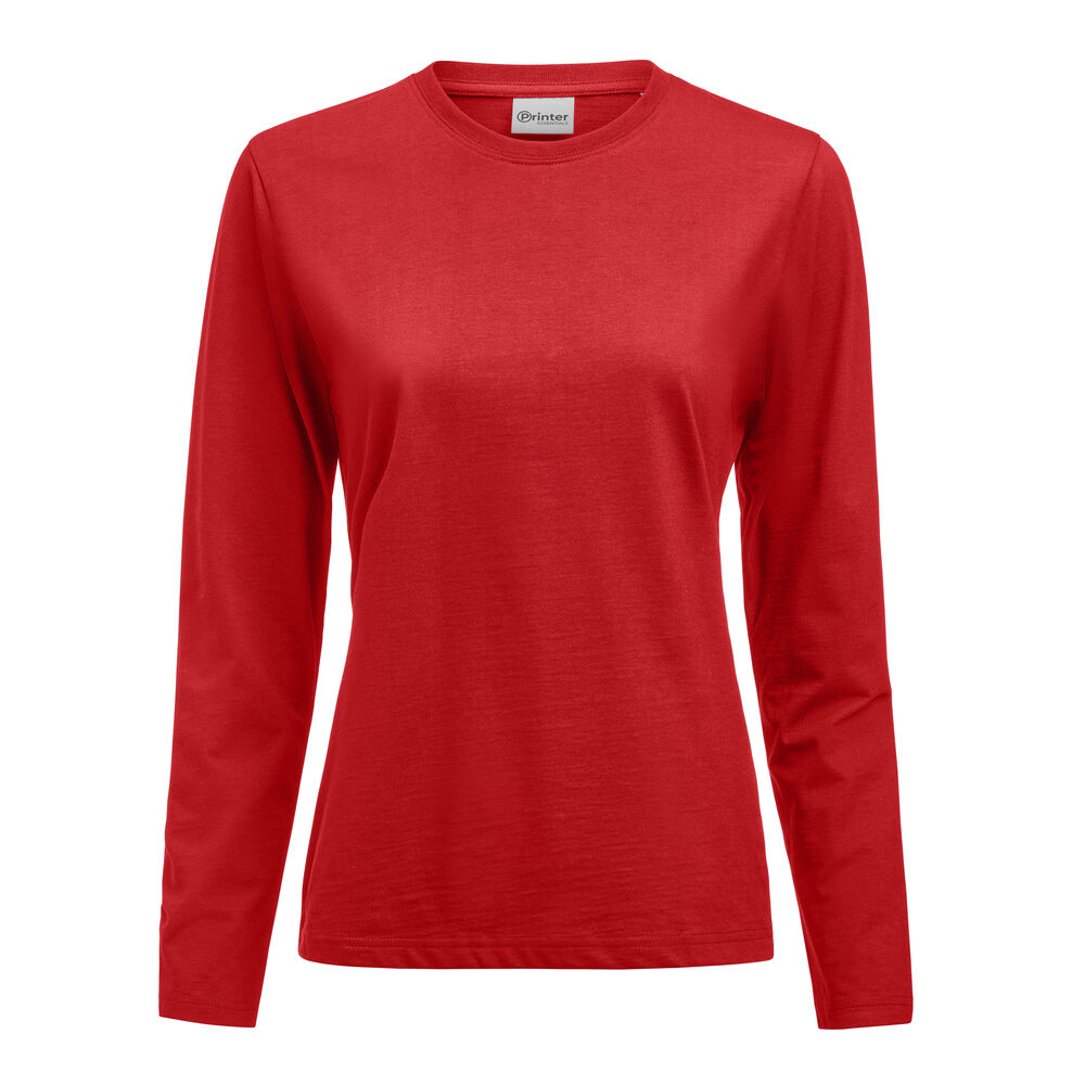 Printer Heavier Pro L/S Polo Dames