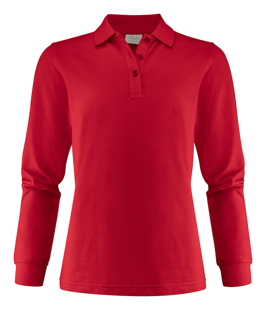 Printer Surf Pro L/S Polo Pique Dames