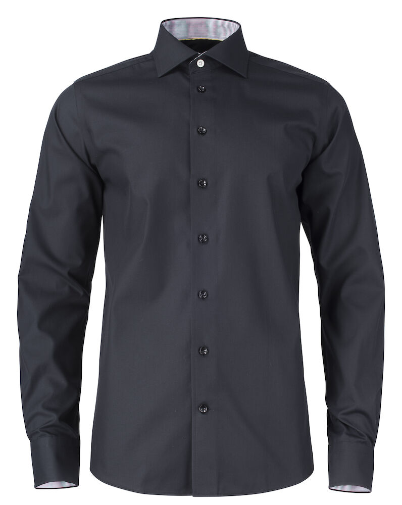 J.Harvest & Frost Yellow Bow 51 Hemd Regular Fit Heren