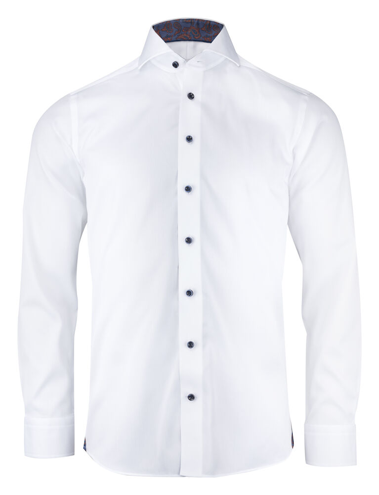 J.Harvest & Frost Purple Bow 146 Hemd Regular Fit Heren
