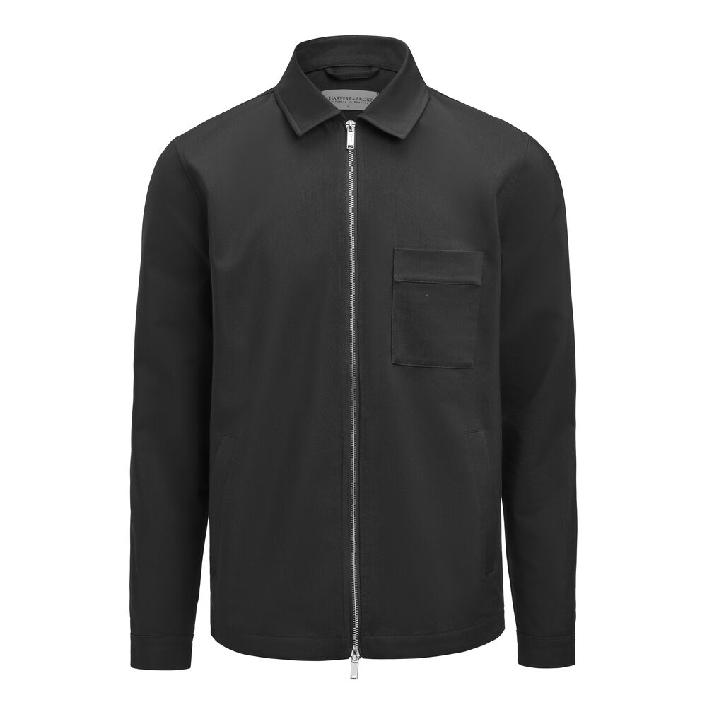 J.Harvest & Frost Modern Zip Overshirt Overshirt Heren