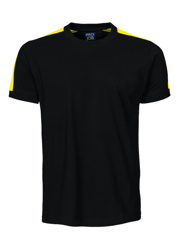 Projob 2019 T-Shirt Met Fluo Inzetstukken