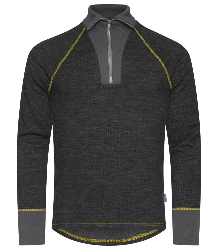 Projob 3110 Thermisch T-Shirt Met Korte Ritssluiting