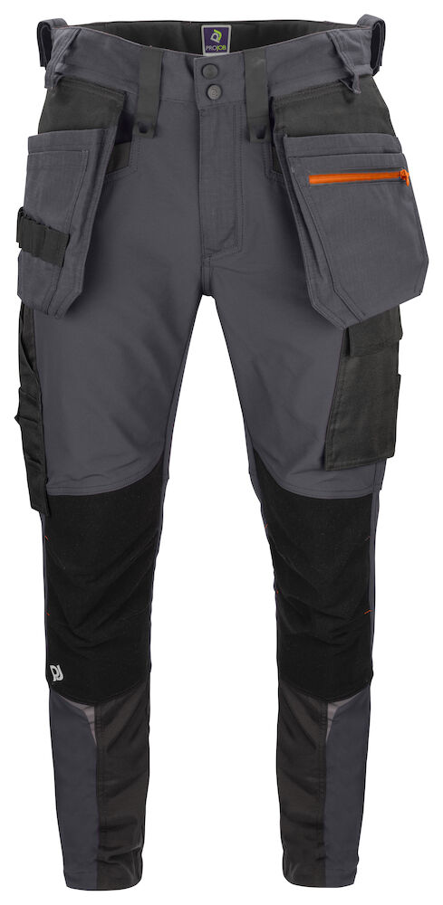 Projob 5550 Stretchbroek Met Kniezakken En Spijkerzakken