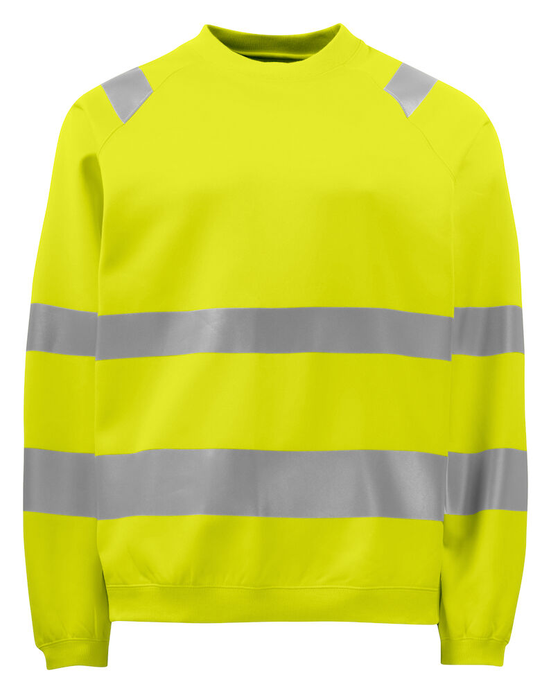 Projob 6106 Signalisatiesweater Ronde Hals En Iso 20471 Klasse 3