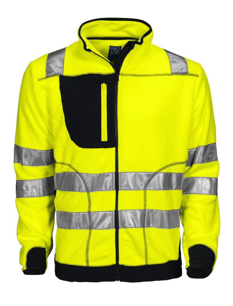 Projob 6303 Signalisatiefleece En Iso 20471 Klasse 3