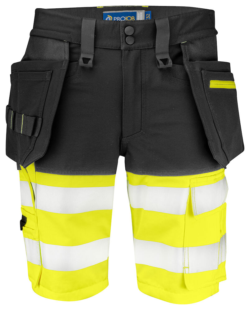 Projob 6580 Signalisatie Stretchshort En Iso 20471 Klasse 1