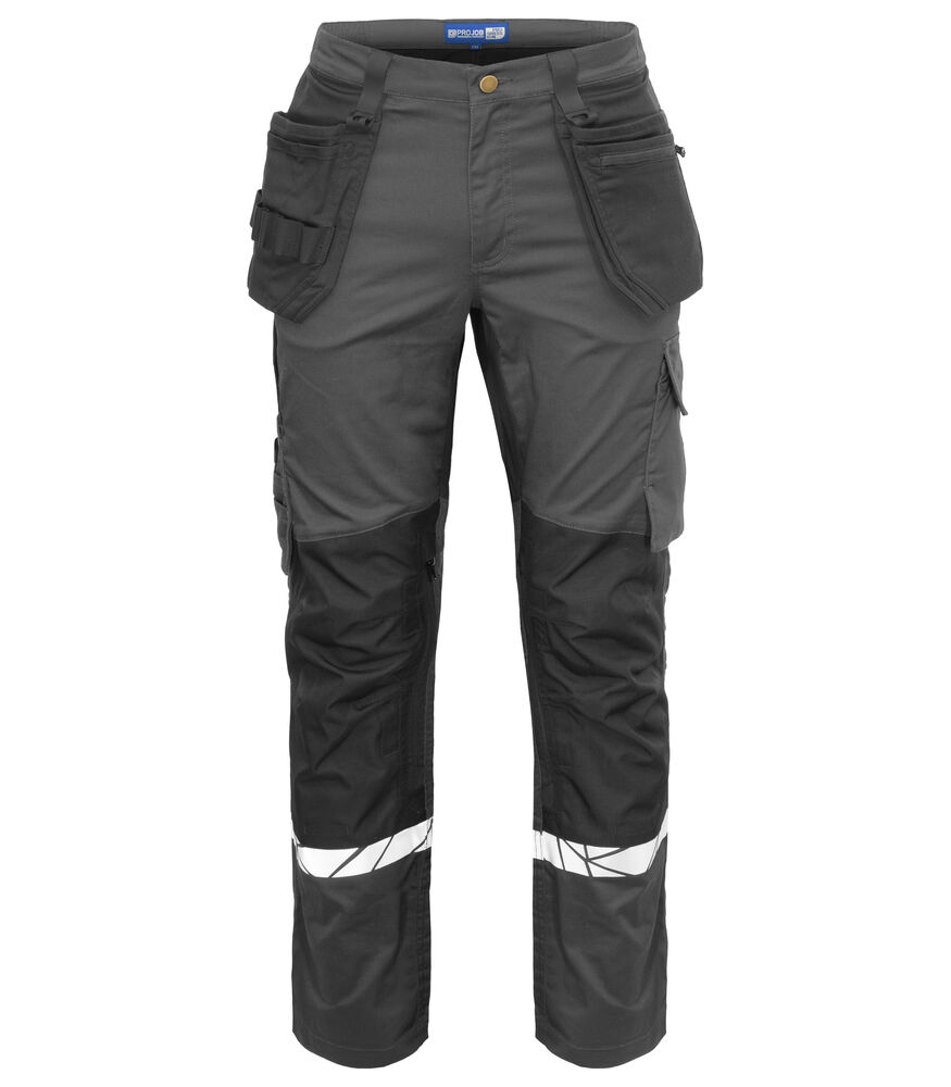 Projob 7509 Stretchbroek Met Kniezakken En Spijkerzakken