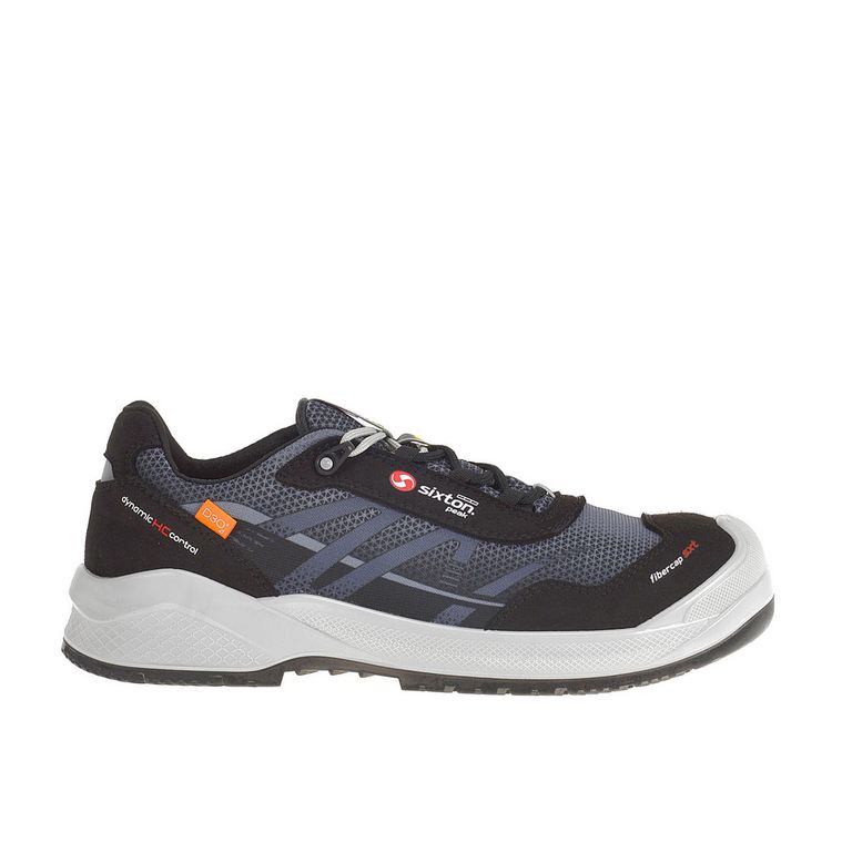 Sixton Tempra Zwart Grijs Low S3 Werkschoenen