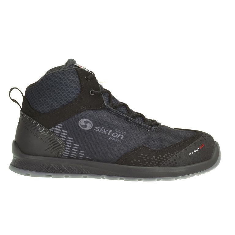Sixton Auckland High Zwart Mid S3 Werkschoenen