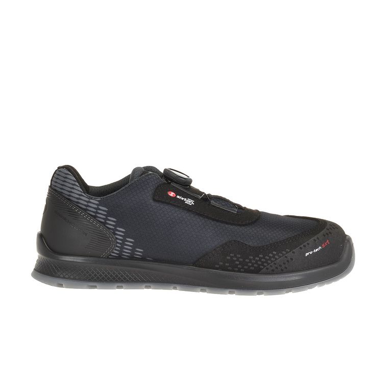 Sixton Newport Boa Zwart Low S3 Werkschoenen
