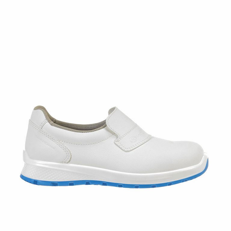 Sixton Alba Wit Blauw Low S2 Werkschoenen