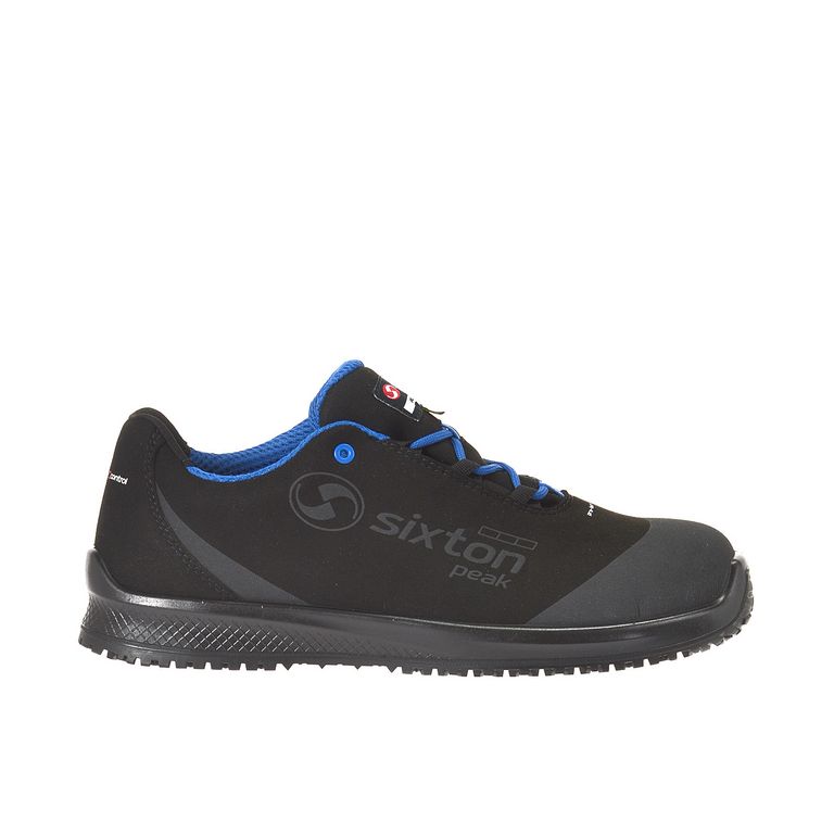 Sixton Cuban Zwart Blauw Low S3 Werkschoenen