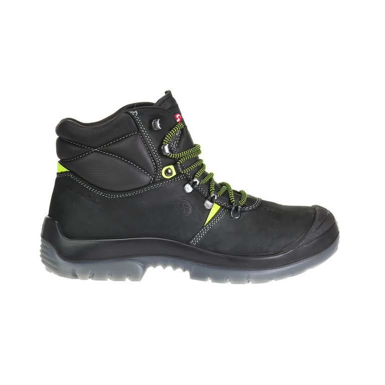 Sixton Gamma Zwart Mid S3 Werkschoenen
