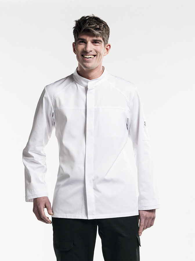 Chaud Devant Salerno White Chef Jacket