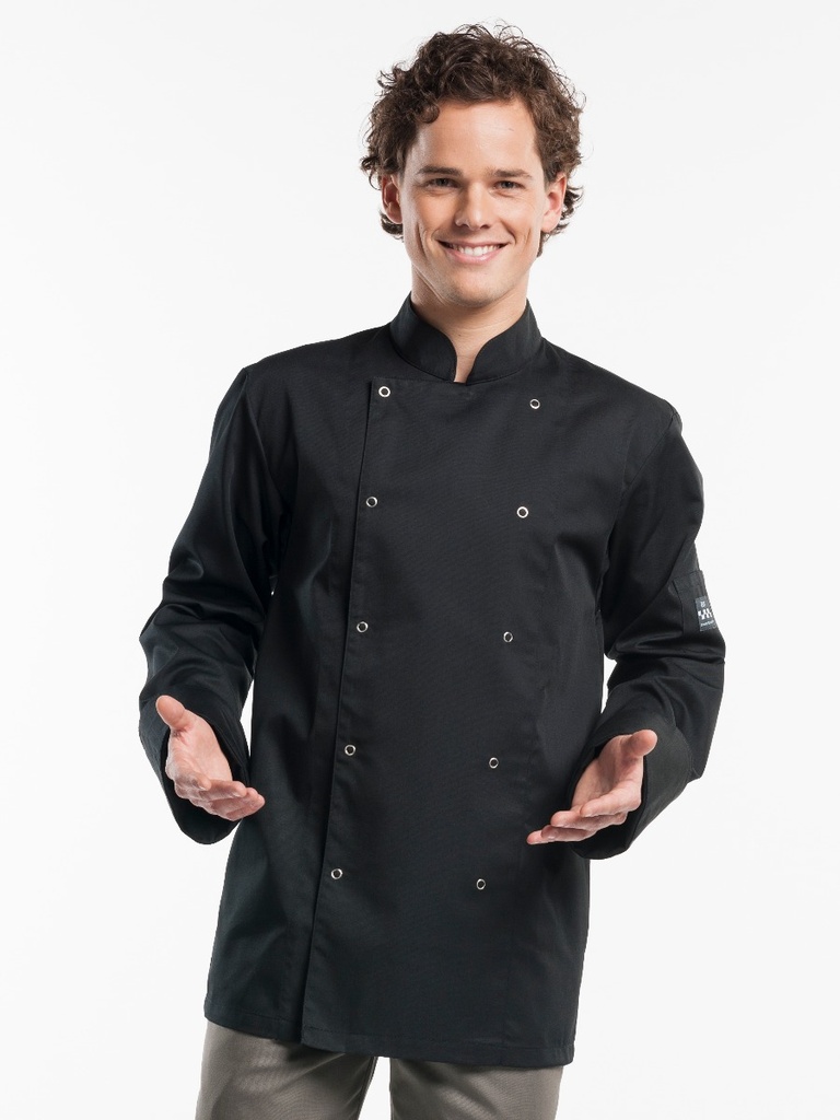 Chaud Devant Hilton Poco Black Chef Jacket