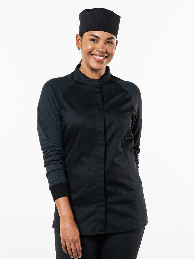 Chaud Devant Lady Sorella UFX Black Chef Jacket