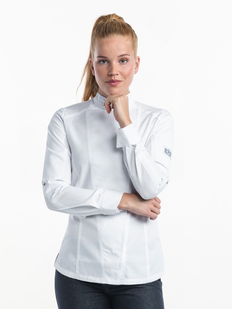 Chaud Devant Lady Biker SFX White Chef Jacket