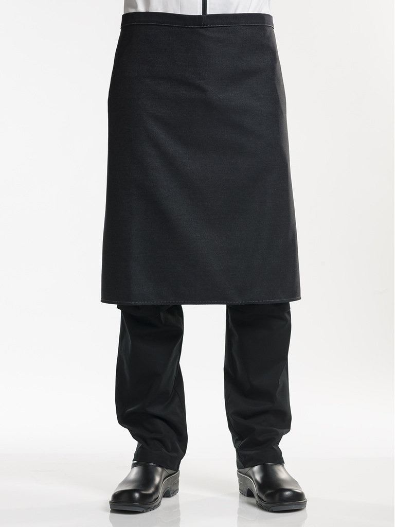 Chaud Devant Black Denim Apron