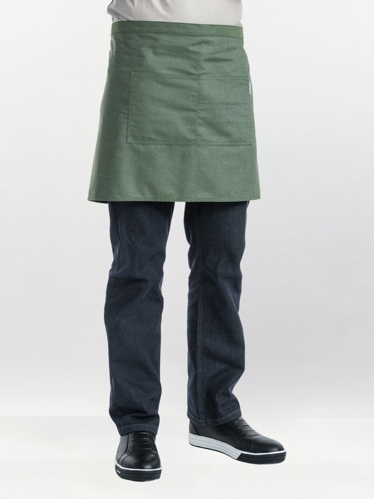 Chaud Devant Base Moss Green Apron