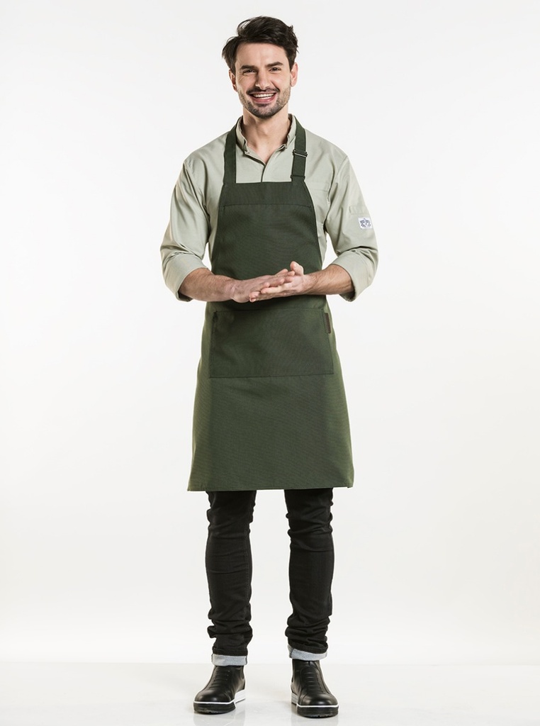 Chaud Devant Nordic Base Forest Bib Apron