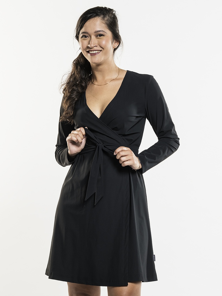 Chaud Devant Vanilla Black Dress