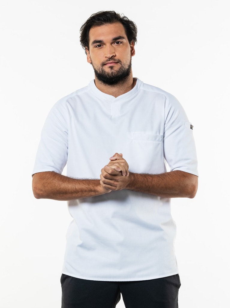 Chaud Devant T-shirt Valente UFX White Chef Jacket
