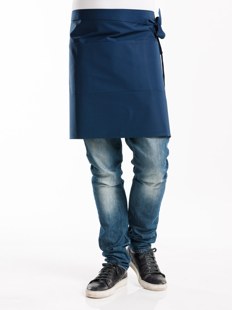 Chaud Devant 3-Pockets Navy Apron