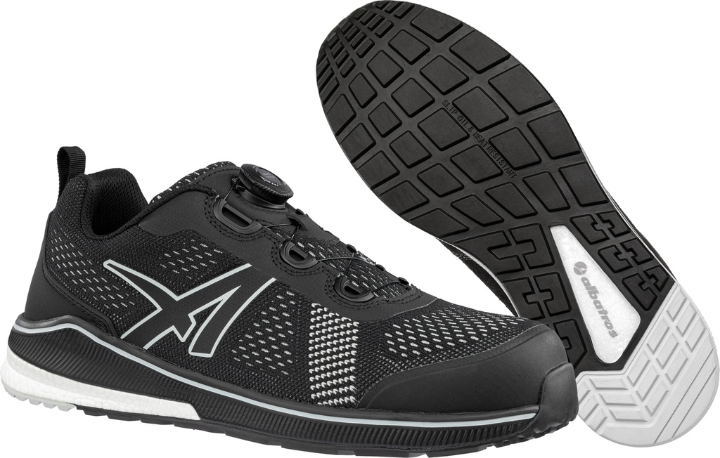 Albatros 647670 Voltage Black Quick Lock Low S1P Werkschoenen