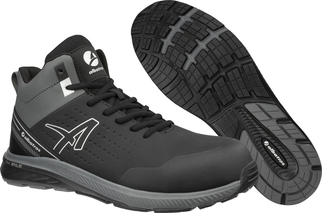 Albatros 636400 Vigor 2 Impulse Black Mid S3S Werkschoenen