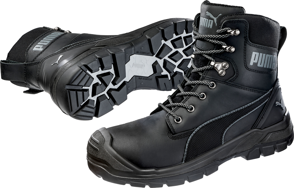 Puma 630730 Conquest Blk Ctx High S3 Werkschoenen