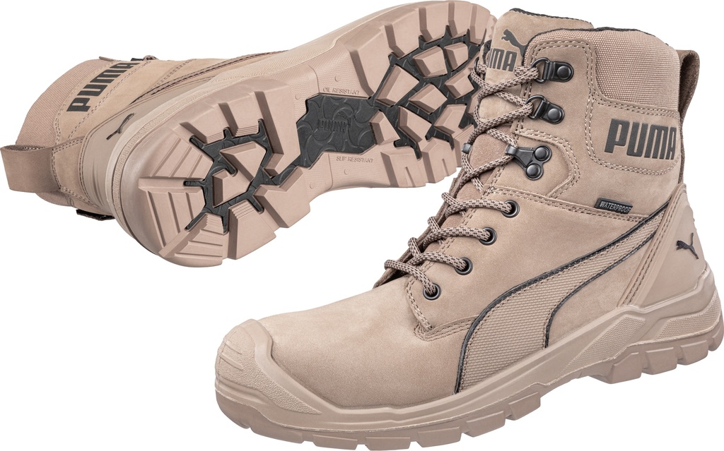 Puma 630740 Conquest Stone High S3 Werkschoenen