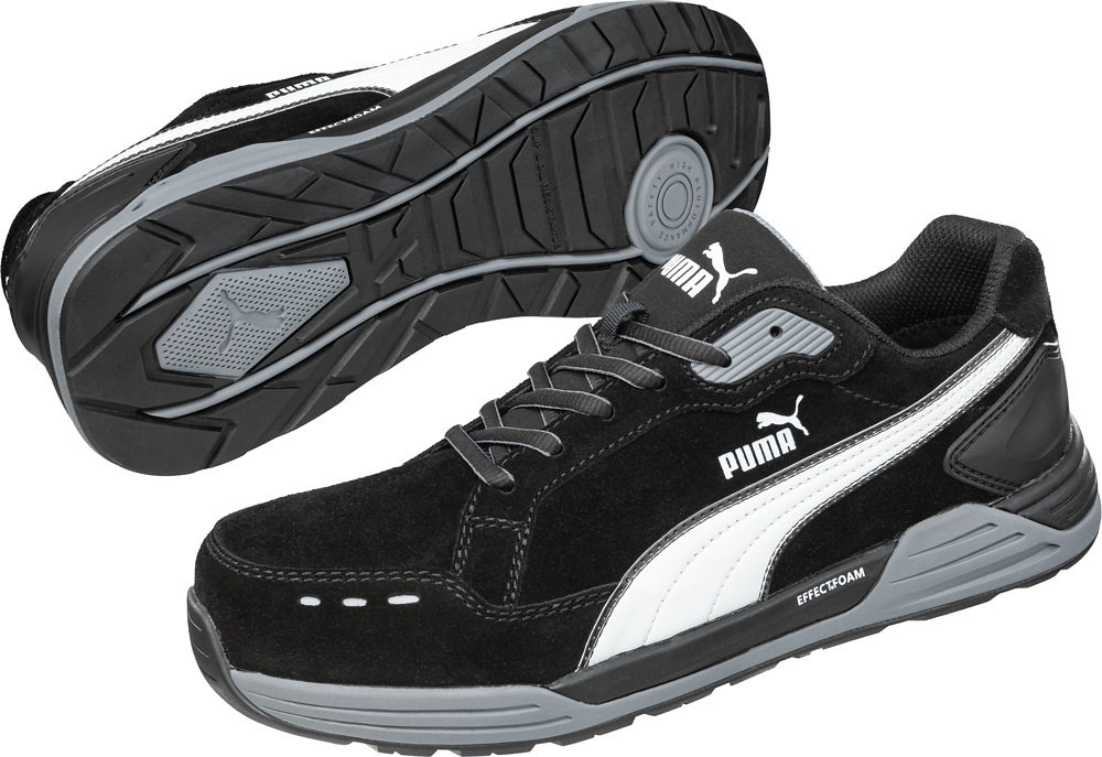 Puma 644650 Airtwist Black Low S3 Werkschoenen
