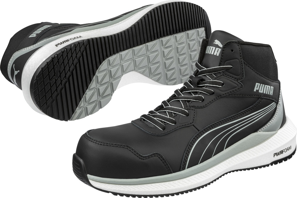 Puma 635030 Zoom Black Mid S3S Werkschoenen