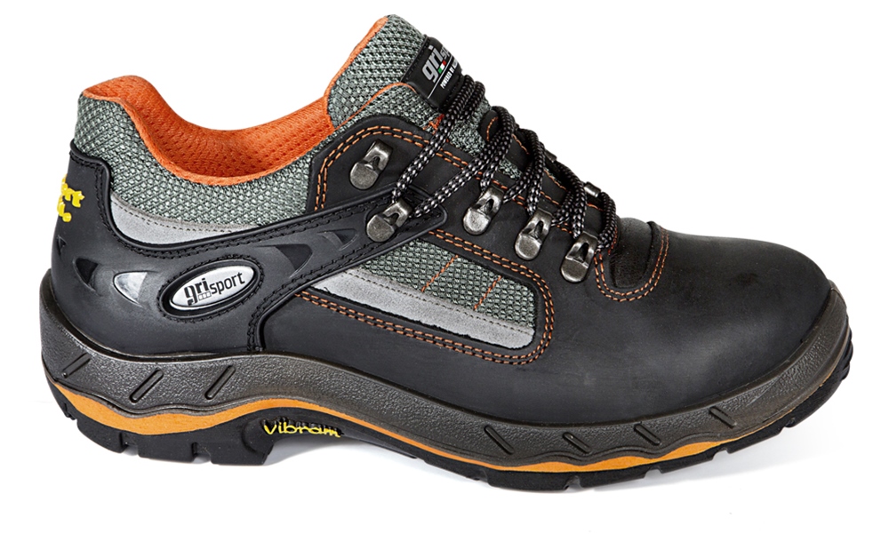 Grisport 71605 Zwart/Oranje Mol. Werkschoenen