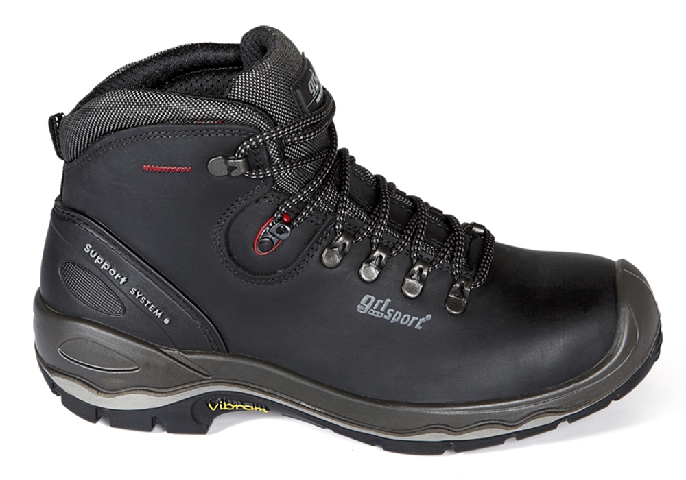 Grisport 72049 Zwart/Rood S3 Boot Werkschoenen