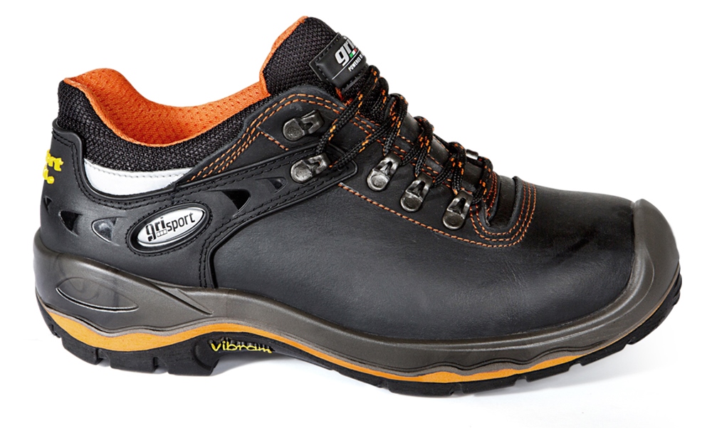 Grisport 72001 Zwart/Oranje S3 Mol. Werkschoenen