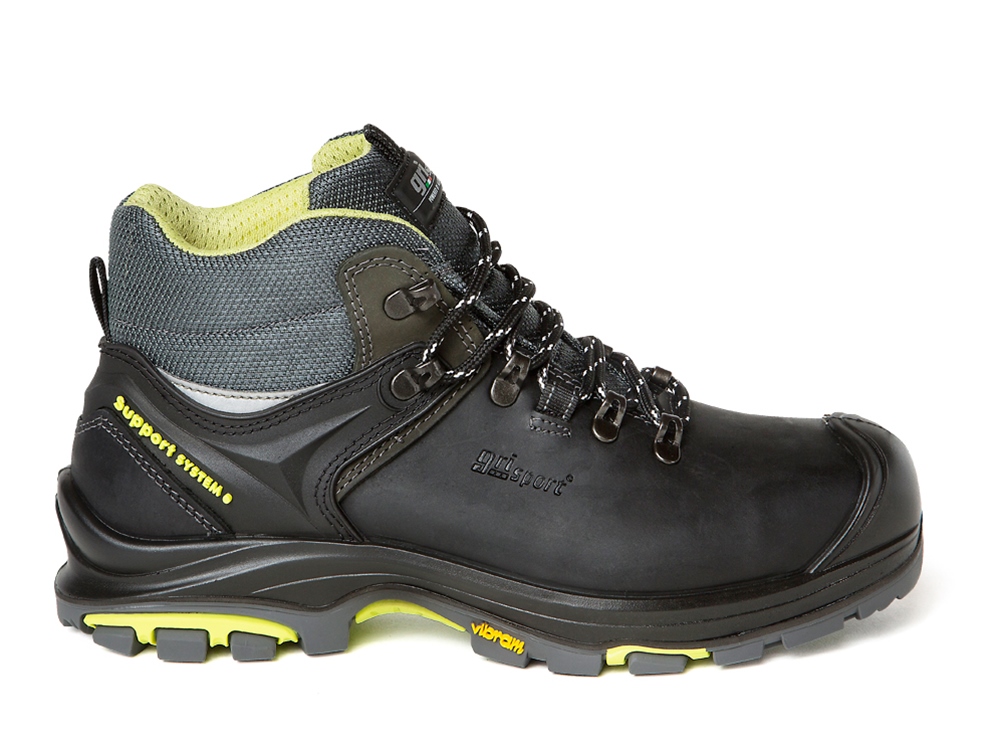 Grisport Sts Tundra Zwart-Lime S3 Boot Werkschoenen