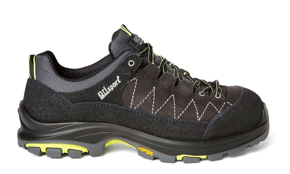 Grisport Sts Solar Zwart-Lime S3 Mol Werkschoenen