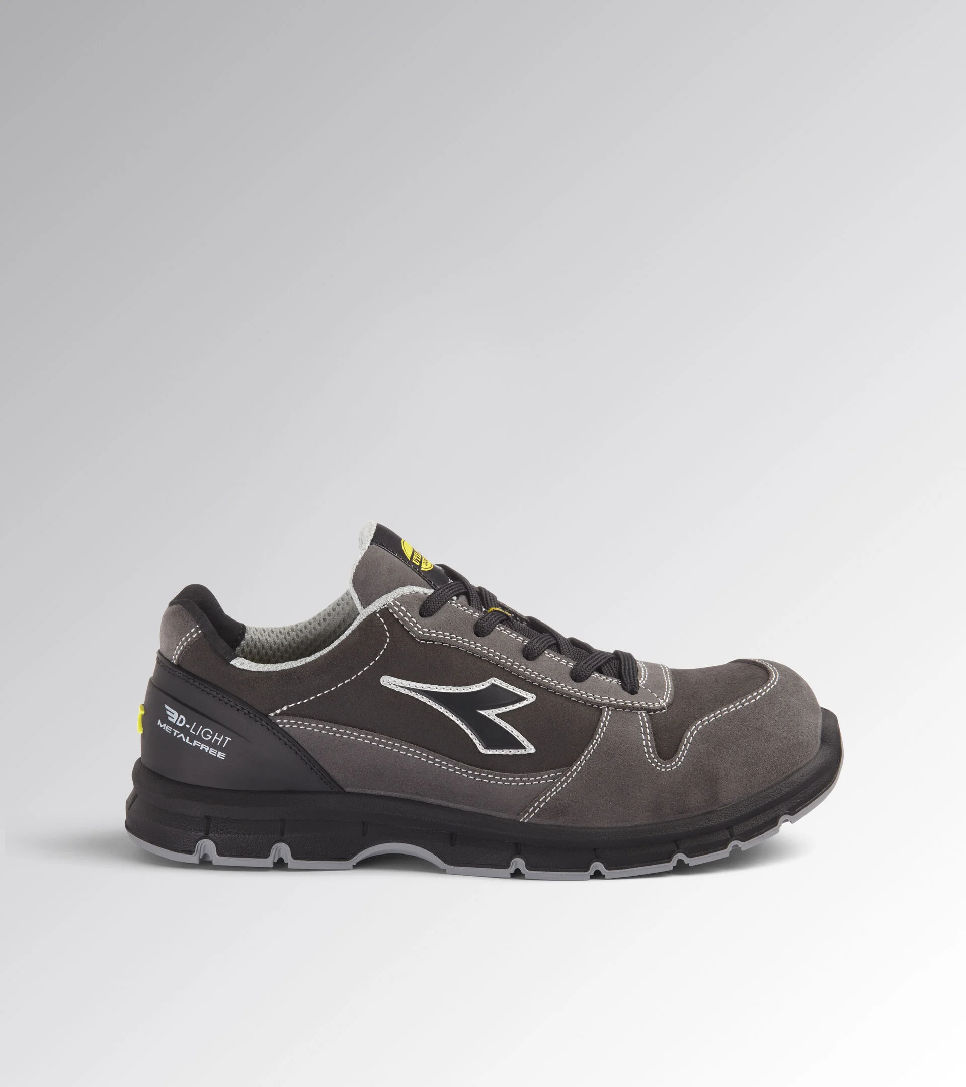 Diadora Run Low Met Free S3L Fo Sr Esd Steel Gray Anthracite Werkschoenen