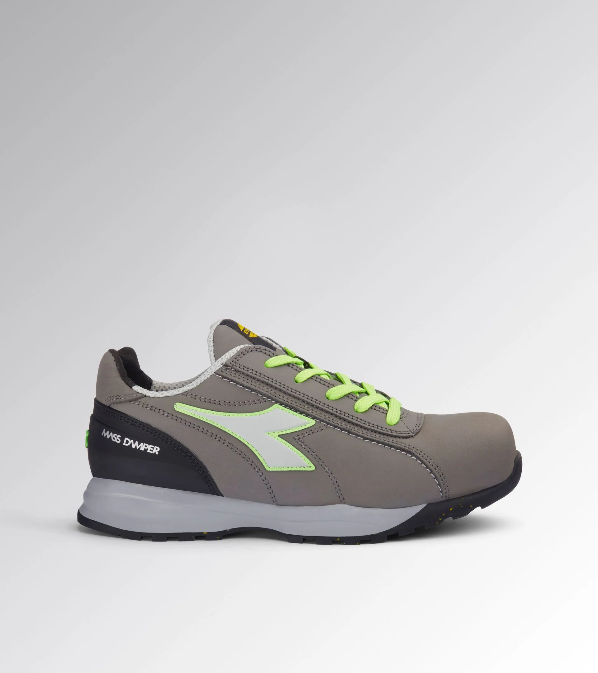 Diadora Glove Mds Low S3S Fo Hro Sr Coal Green Fluo Werkschoenen